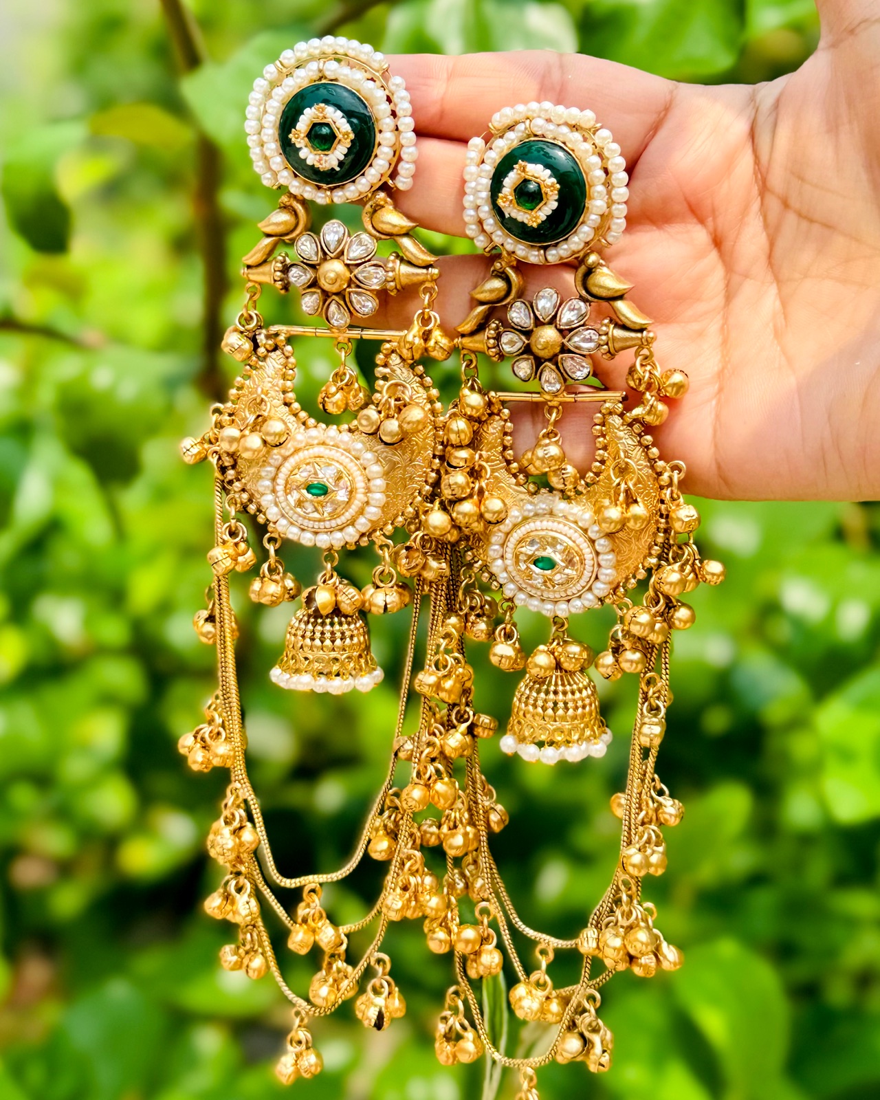 Kashmiri jhumkas